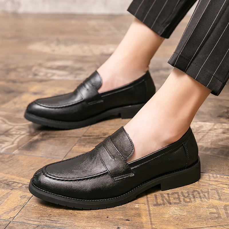 Damen Mokassins mit eleganter Lederoberfläche und rutschfester Sohle Heidi Mode - Image 3