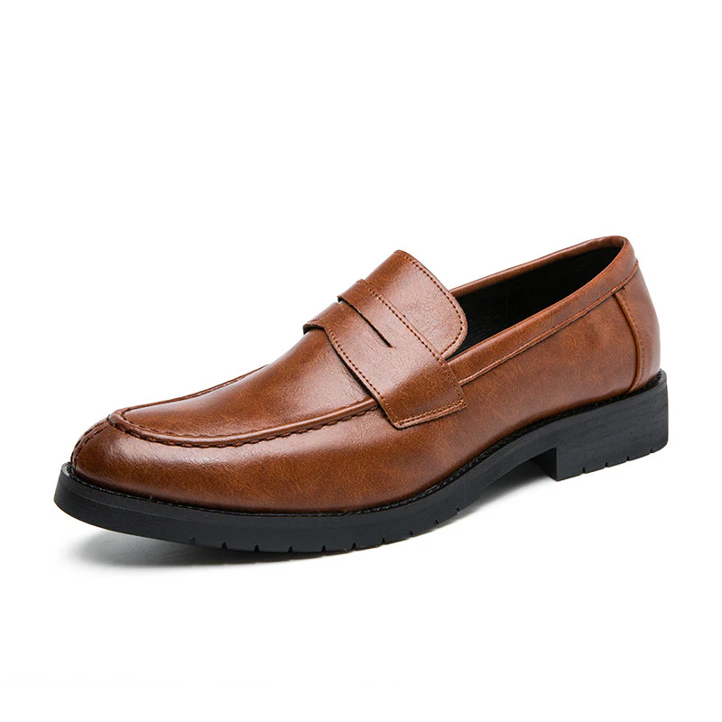 Damen Mokassins mit eleganter Lederoberfläche und rutschfester Sohle Heidi Mode - Image 6