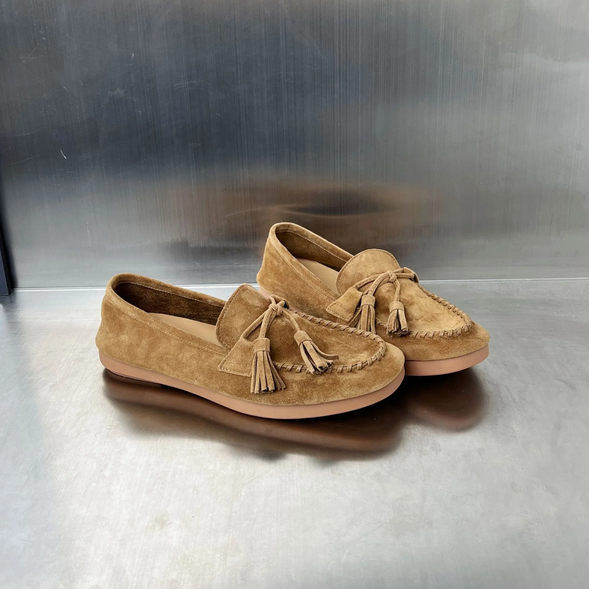 Damen Mokassins mit eleganter Quasten-Detailierung und bequemer Sohle Heidi Mode - Image 4