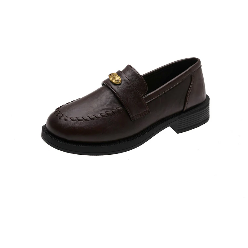 Damen Mokassins mit eleganter Schnalle und kunsthandwerklichem Design Heidi Mode - Image 6