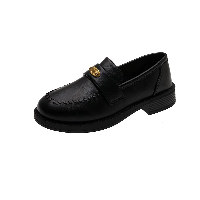 Damen Mokassins mit eleganter Schnalle und kunsthandwerklichem Design Heidi Mode - Image 7