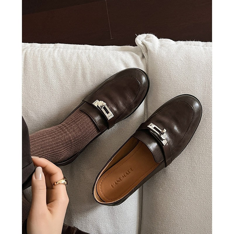 Damen Mokassins mit eleganter Schnallenverzierung Heidi Mode - Image 4