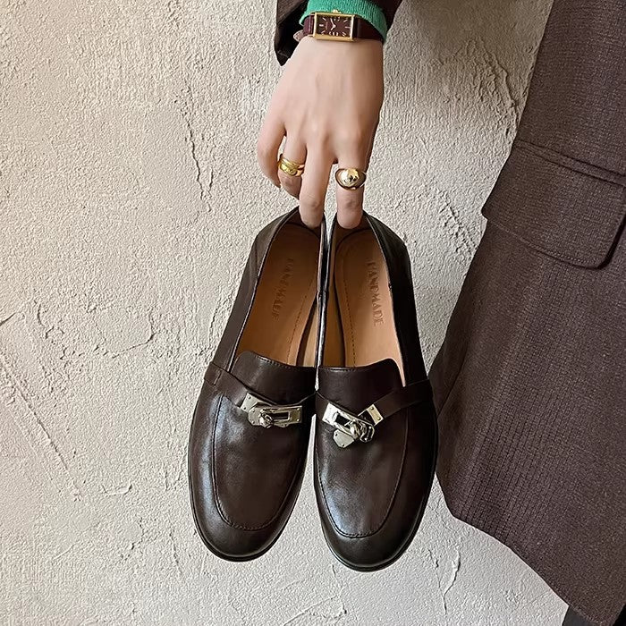 Damen Mokassins mit eleganter Schnallenverzierung Heidi Mode - Image 6