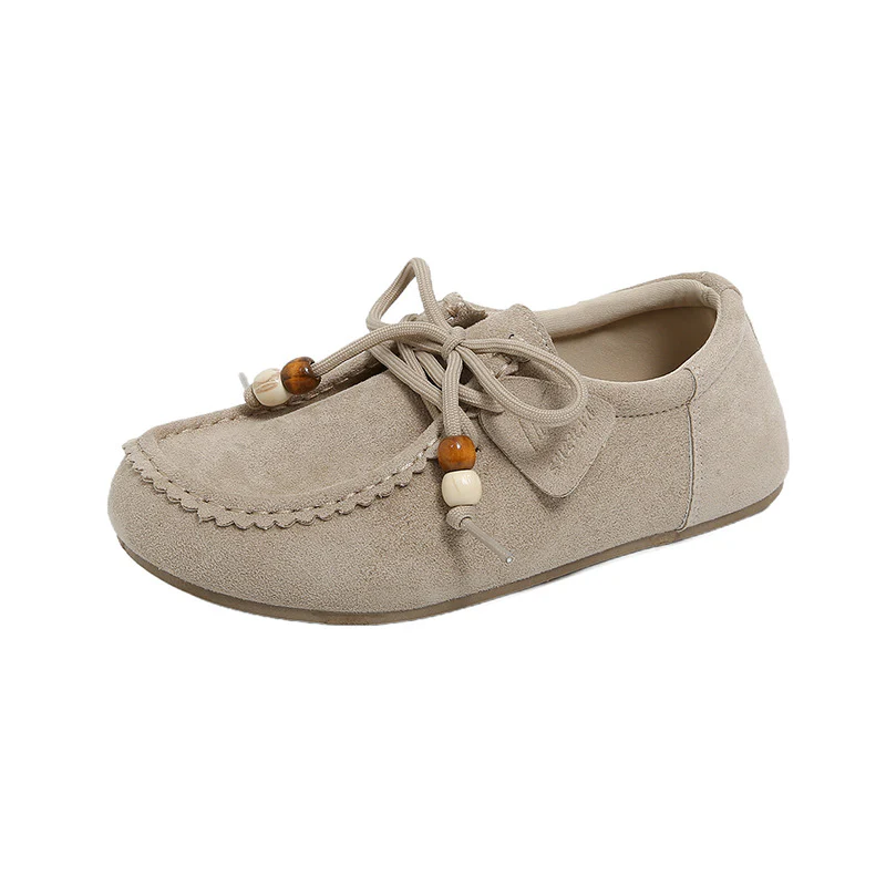 Damen Mokassins mit eleganter Schnürung und kuscheligem Innenfutter Heidi Mode - Image 6