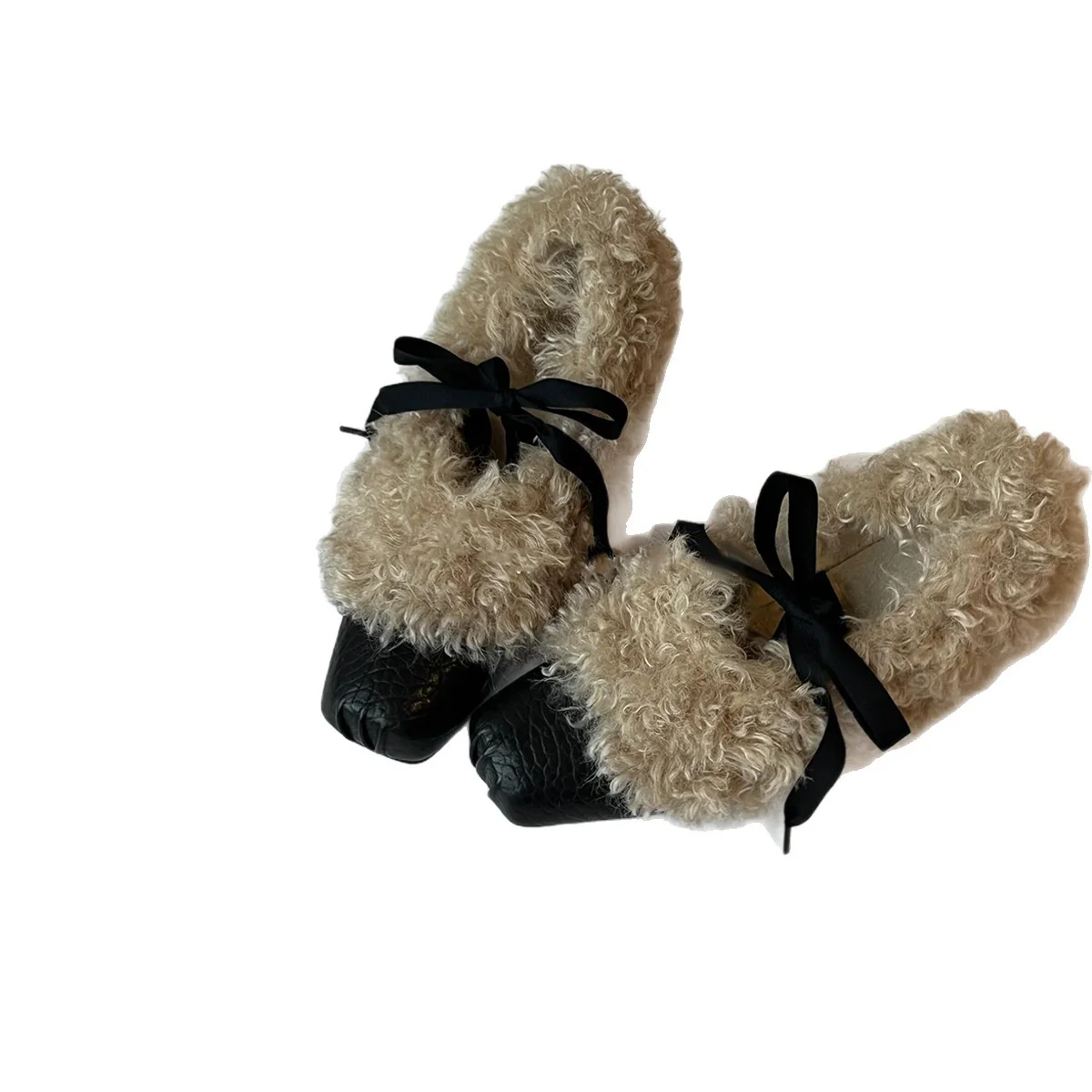 Damen Mokassins mit flauschigem Kunstfell und elegantem Riemen Heidi Mode - Image 5