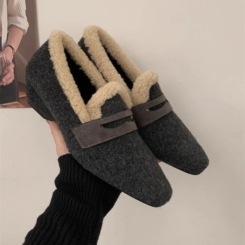 Damen Mokassins mit flauschiger Innensohle und modischem Design Heidi Mode - Image 4