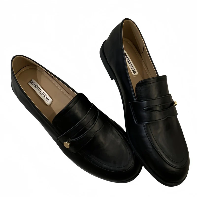 Damen Mokassins mit hochwertigem Leder und eleganten Details Heidi Mode - Image 5