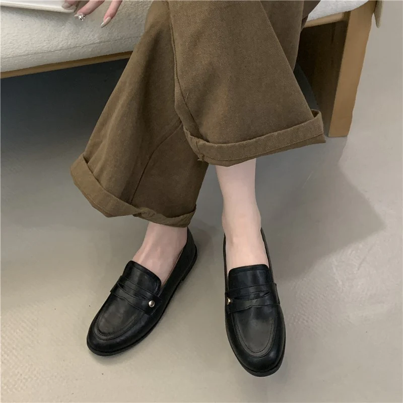 Damen Mokassins mit hochwertigem Leder und eleganten Details Heidi Mode - Image 7