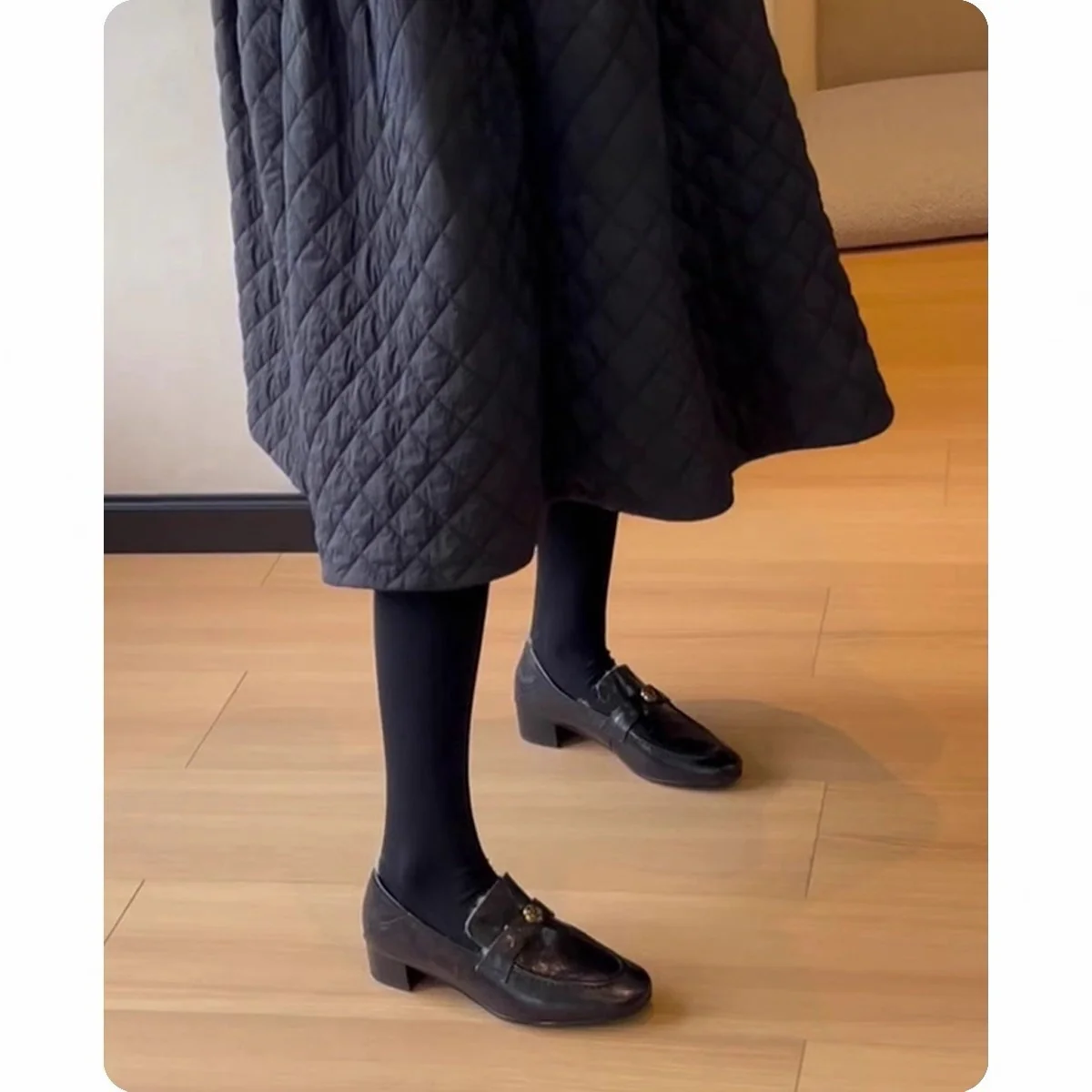 Damen Mokassins mit luxuriösem Innenfutter und eleganter Schmuckschließe Heidi Mode - Image 4