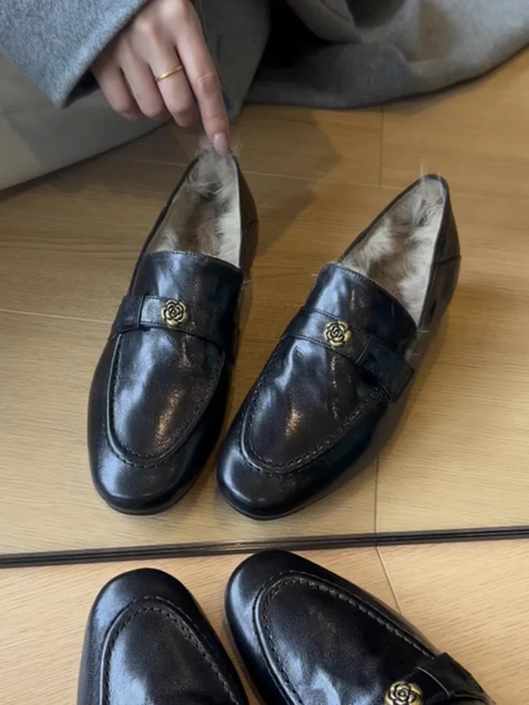 Damen Mokassins mit luxuriösem Innenfutter und eleganter Schmuckschließe Heidi Mode - Image 6