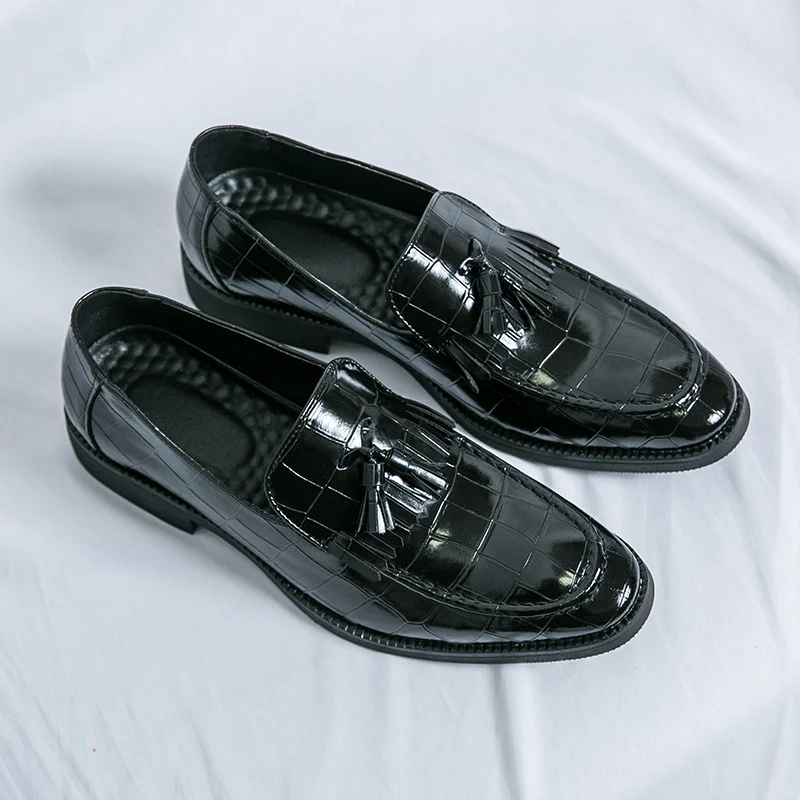 Damen Mokassins mit modischem Quasten-Detail aus hochwertigem Leder Heidi Mode - Image 8