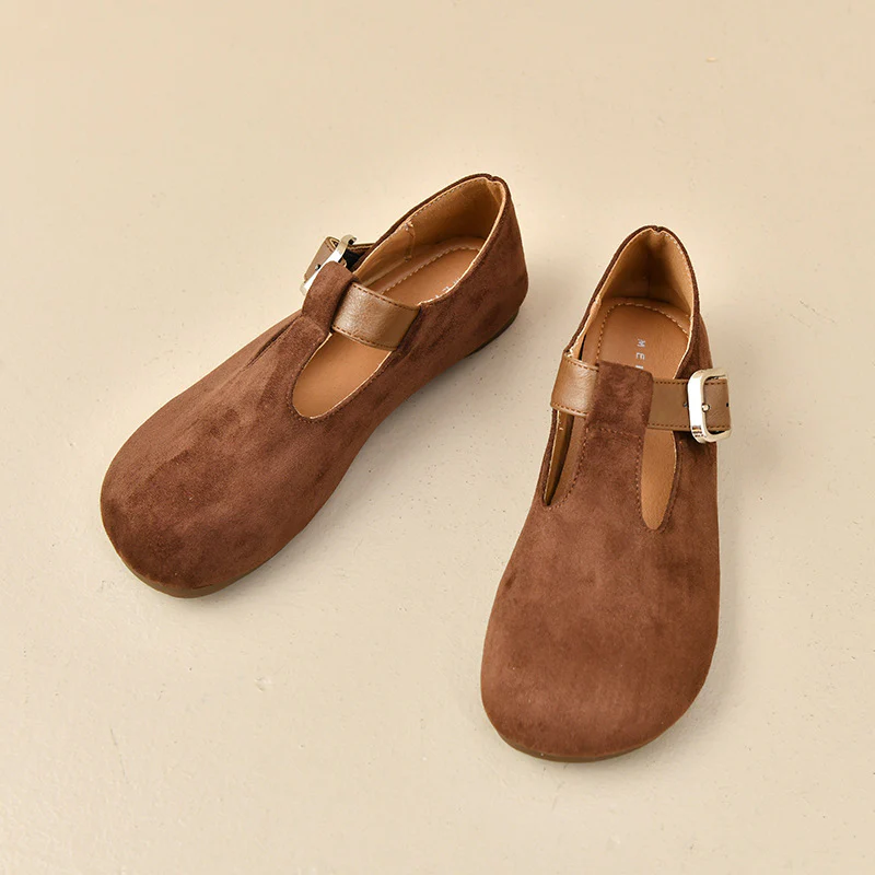 Damen Mokassins mit modischem Riemen und bequemer Sohle Heidi Mode - Image 9