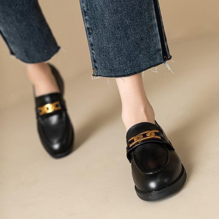Damen Mokassins mit modischem Schnallen-Detail und komfortabler Sohle Heidi Mode - Image 2