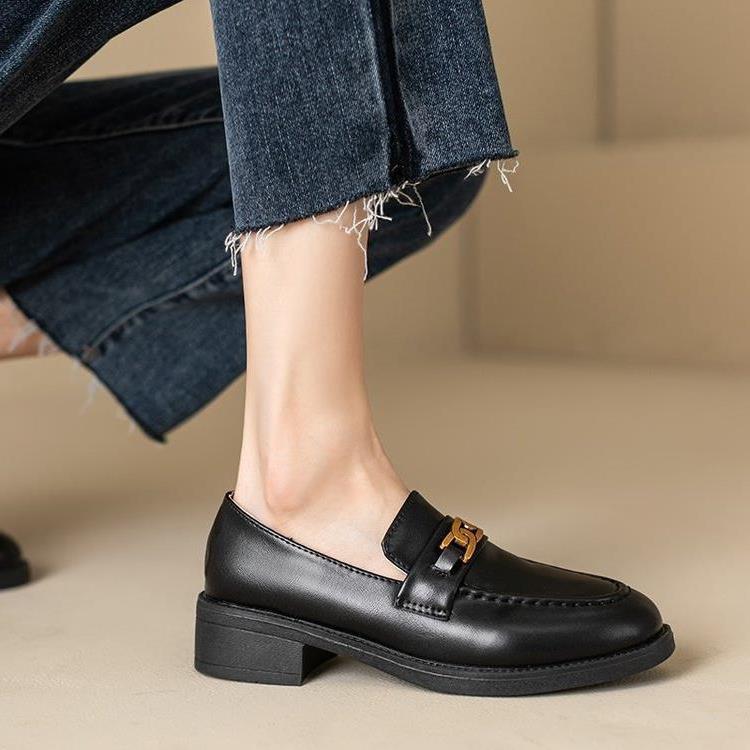 Damen Mokassins mit modischem Schnallen-Detail und komfortabler Sohle Heidi Mode - Image 3