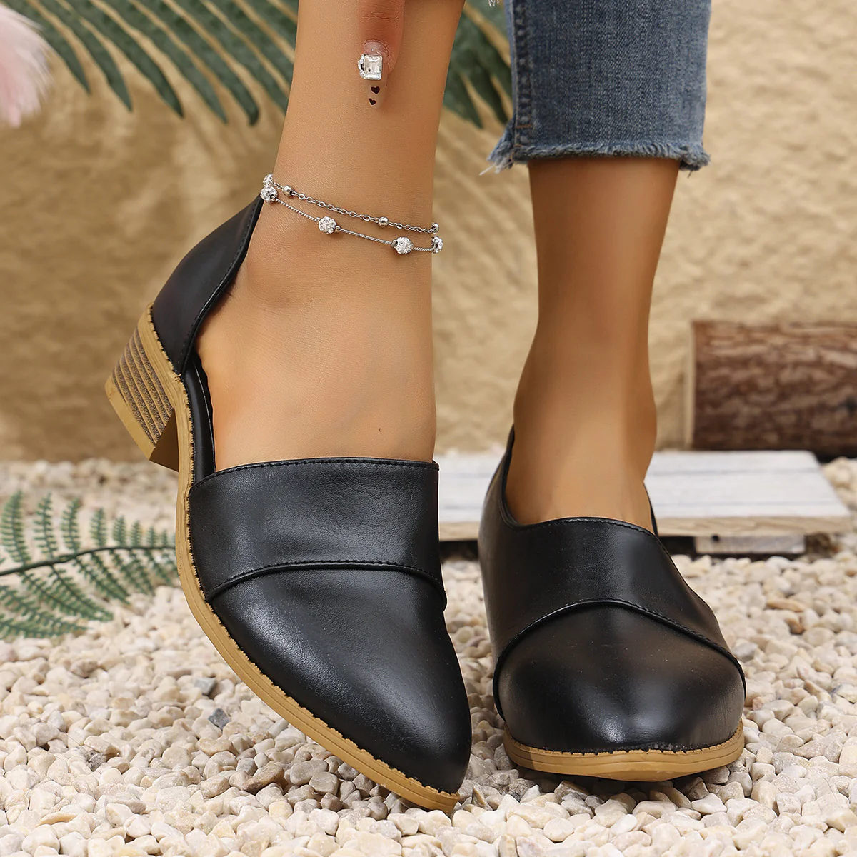 Damen Mokassins mit modischem Schnitt und rutschfester Sohle Heidi Mode - Image 6