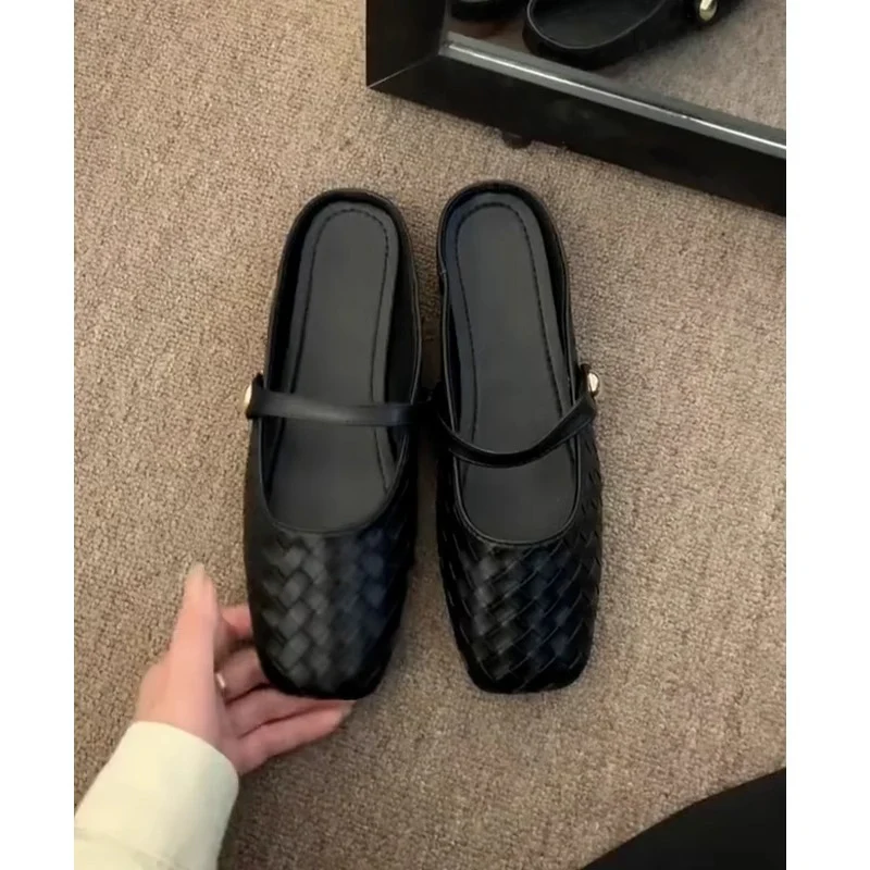Damen Mokassins mit modischen Riemen und bequemem Fußbett Heidi Mode - Image 2