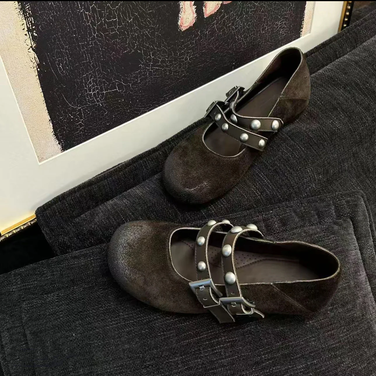 Damen Mokassins mit modischer Schnallenverzierung und komfortablem Fußbett Heidi Mode - Image 6