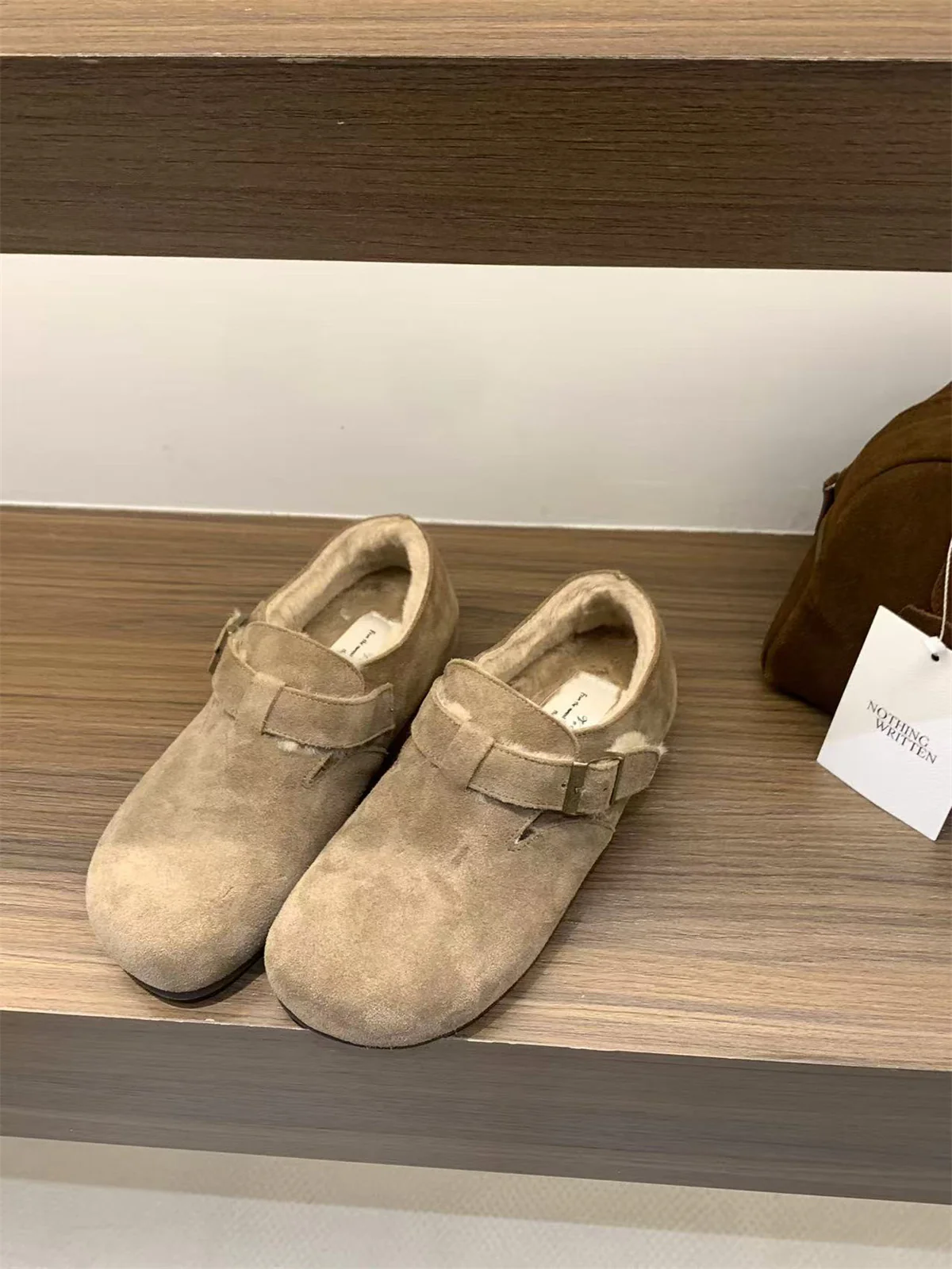 Damen Mokassins mit weichem Innenfutter und modischem Schnallenverschluss Heidi Mode - Image 4