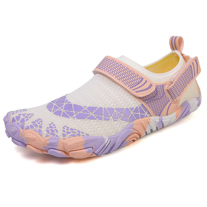 Damen Multifunktionale Aqua-Badeschuhe mit rutschfester Sohle und elastischem Klettverschluss Heidi Mode - Image 10