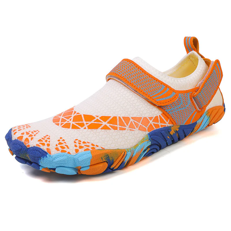 Damen Multifunktionale Aqua-Badeschuhe mit rutschfester Sohle und elastischem Klettverschluss Heidi Mode - Image 8