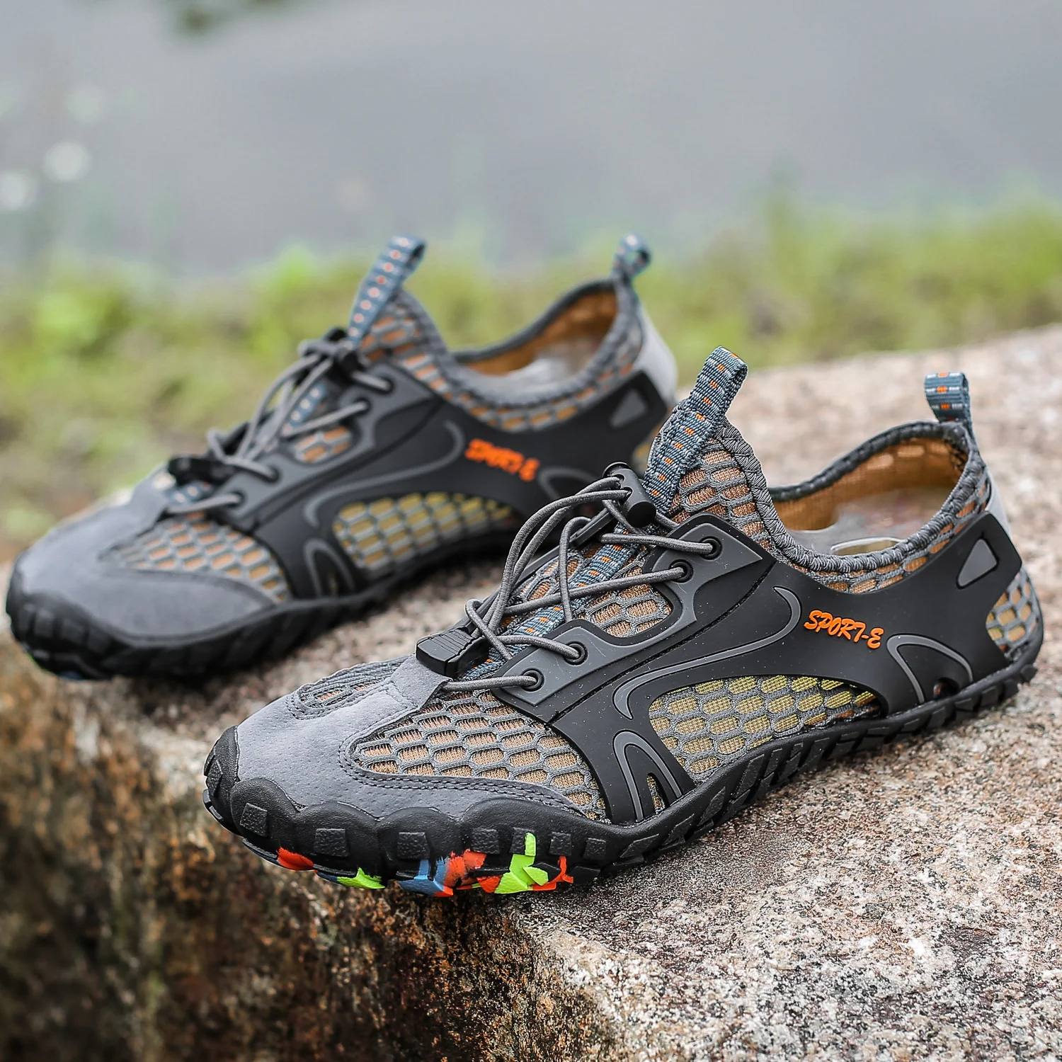 Damen Multifunktionale Badeschuhe mit rutschfester Sohle und atmungsaktivem Design Heidi Mode - Image 3