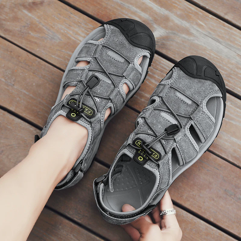 Damen Multifunktionale Freizeit-Sandalen mit rutschfester Sohle und verstellbarem Riemen Heidi Mode - Image 2
