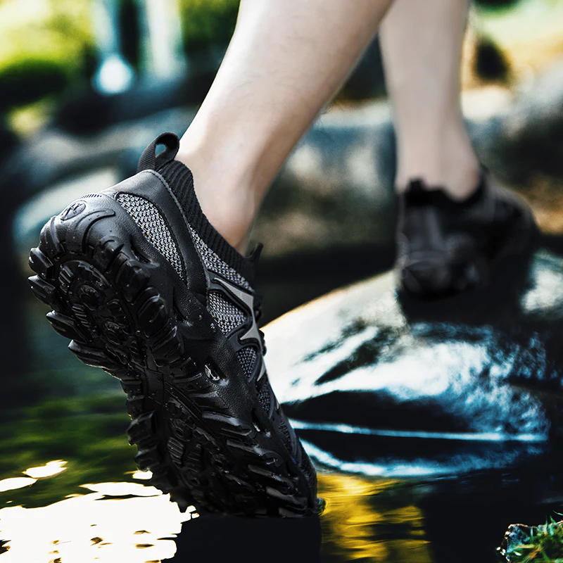 Damen Multifunktionale Freizeitsneaker mit atmungsaktivem Obermaterial und elastischer Schnürung Heidi Mode - Image 3