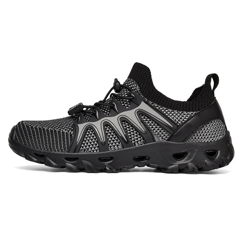 Damen Multifunktionale Freizeitsneaker mit atmungsaktivem Obermaterial und elastischer Schnürung Heidi Mode - Image 5
