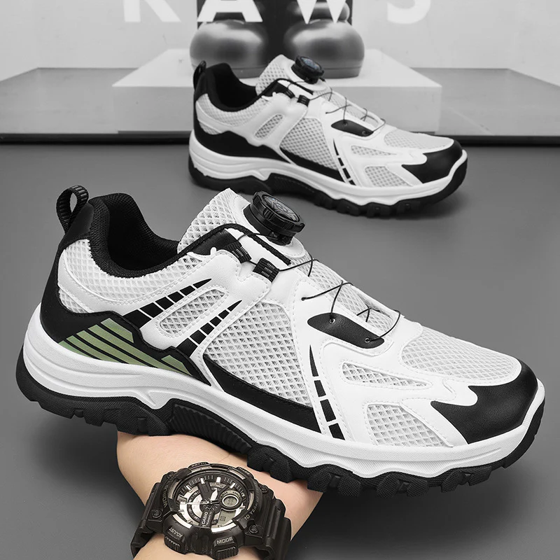 Damen Multifunktionale Laufschuhe mit atmungsaktiver Oberflächenstruktur und innovativem Schnellschnürsystem Heidi Mode - Image 6