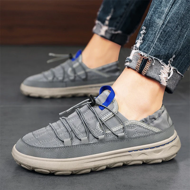 Damen Multifunktionale Slip-On Sneakers mit elastischem Schnürsystem und gepolstertem Fußbett Heidi Mode - Image 2