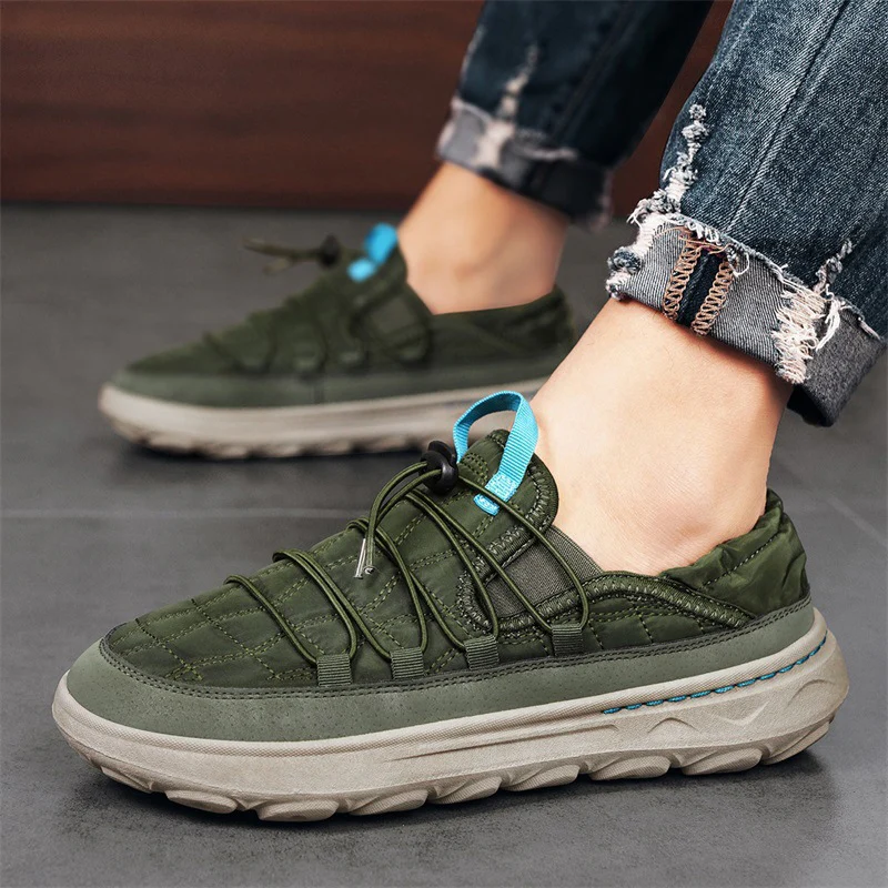 Damen Multifunktionale Slip-On Sneakers mit elastischem Schnürsystem und gepolstertem Fußbett Heidi Mode - Image 3