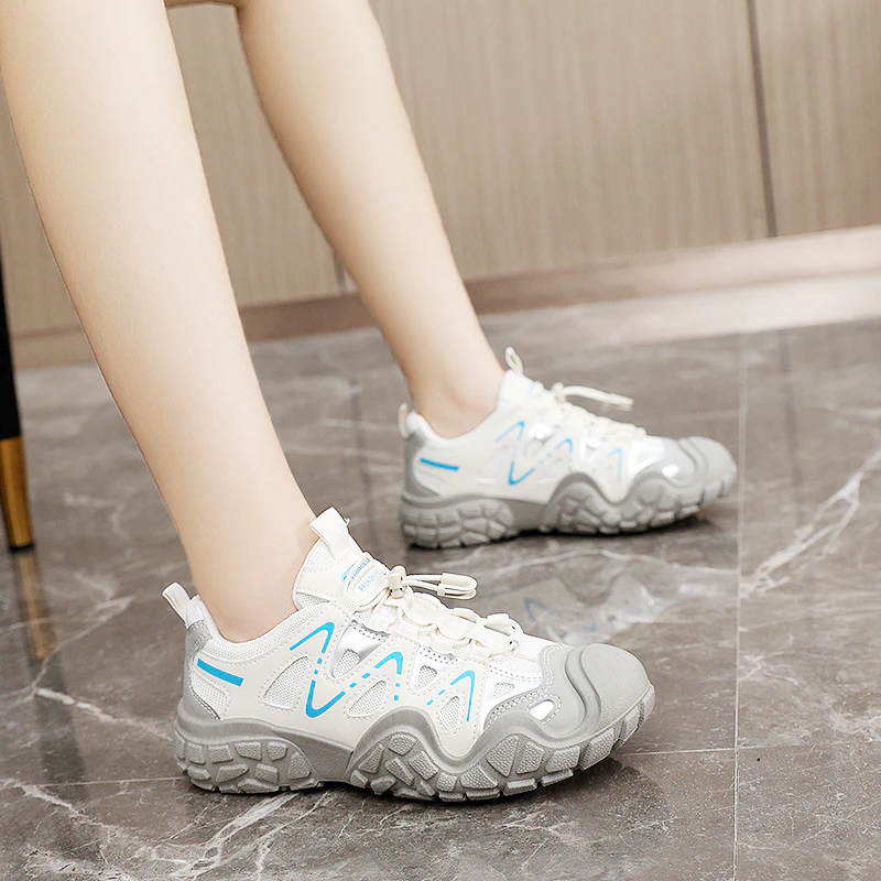 Damen Multifunktionale Sportschuhe mit atmungsaktiver Mesh-Oberfläche und rutschfester Sohle Heidi Mode - Image 3