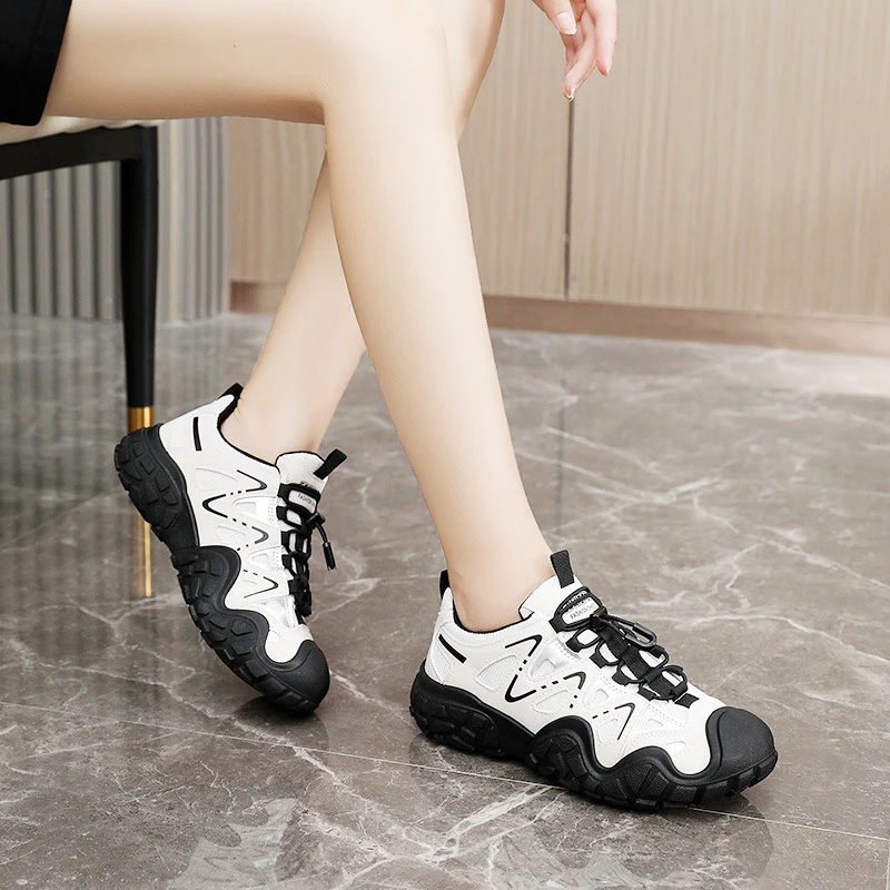 Damen Multifunktionale Sportschuhe mit atmungsaktiver Mesh-Oberfläche und rutschfester Sohle Heidi Mode - Image 4