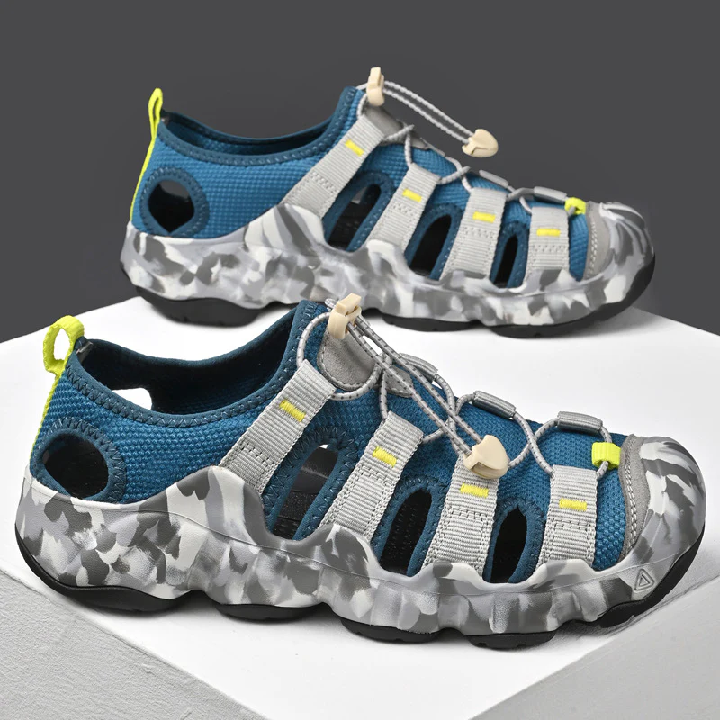 Damen Multifunktionale Wassersandalen mit rutschfester Sohle und verstellbarem Schnellschnürsystem Heidi Mode - Image 8