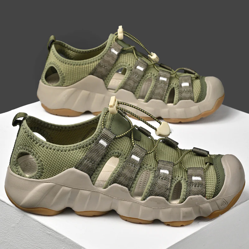 Damen Multifunktionale Wassersandalen mit rutschfester Sohle und verstellbarem Schnellschnürsystem Heidi Mode - Image 9