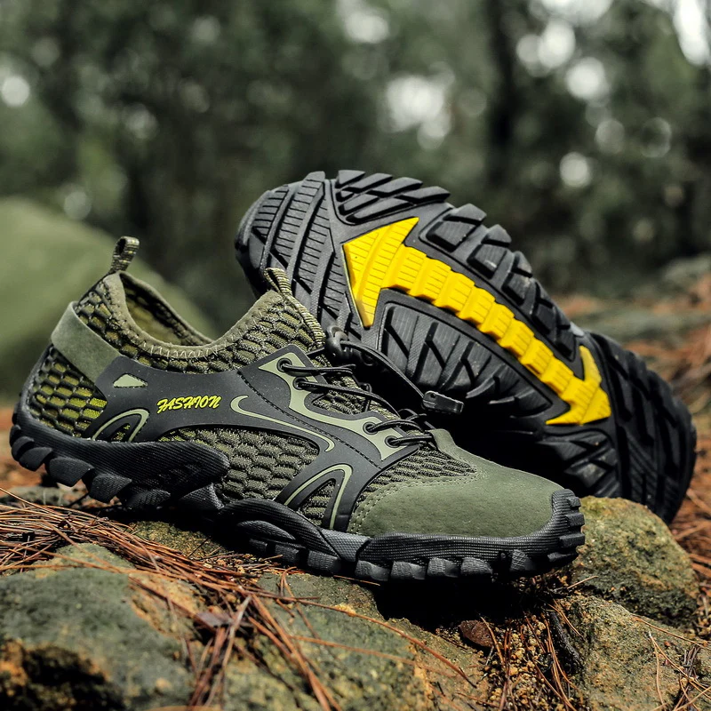 Damen Multifunktions-Outdoorschuhe mit rutschfester Sohle und atmungsaktivem Obermaterial Heidi Mode - Image 7