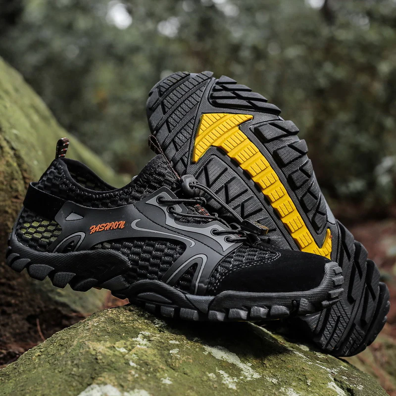 Damen Multifunktions-Outdoorschuhe mit rutschfester Sohle und atmungsaktivem Obermaterial Heidi Mode - Image 8