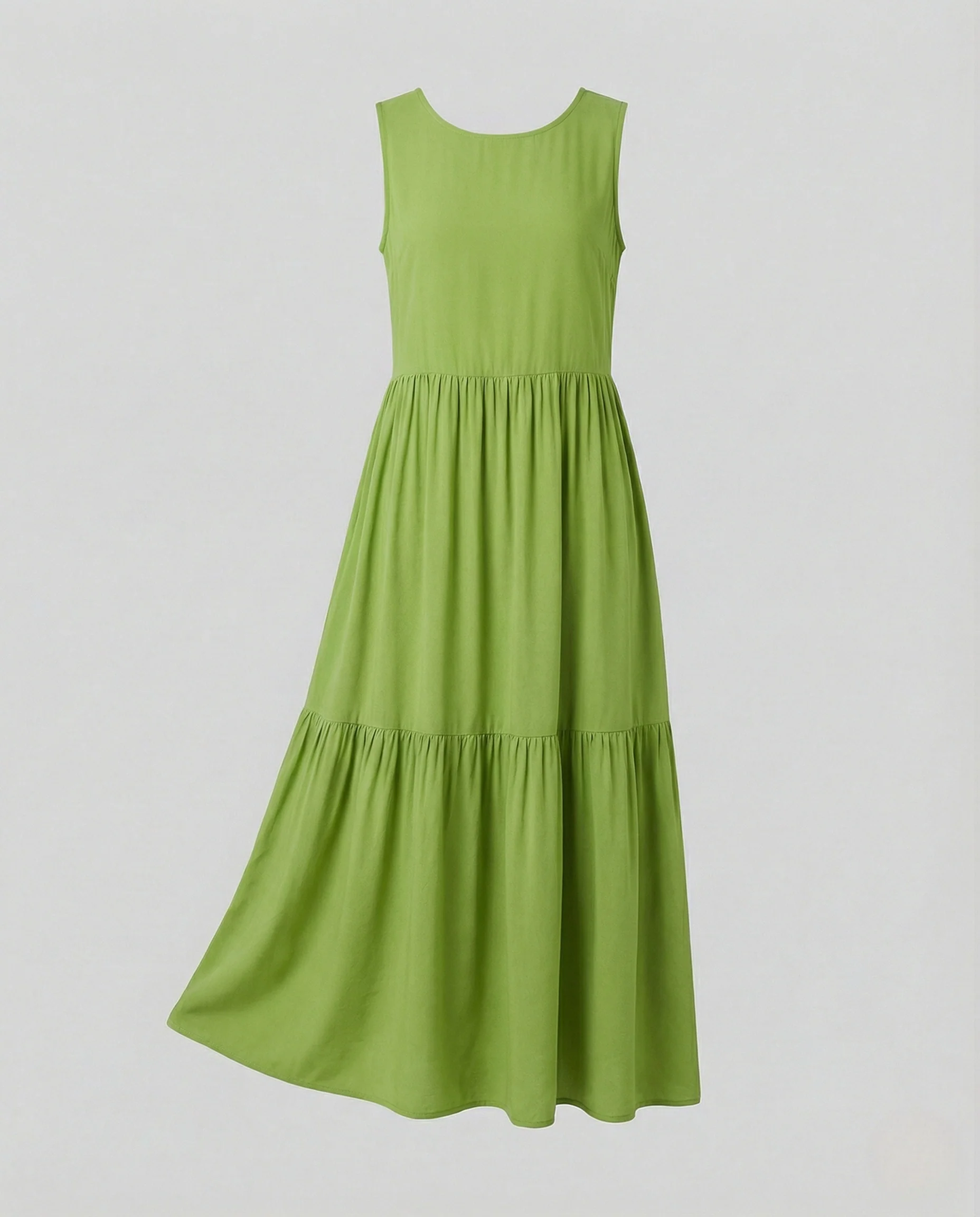 Damen A-Linien Maxikleid mit Schmetterlingsprint - Image 10