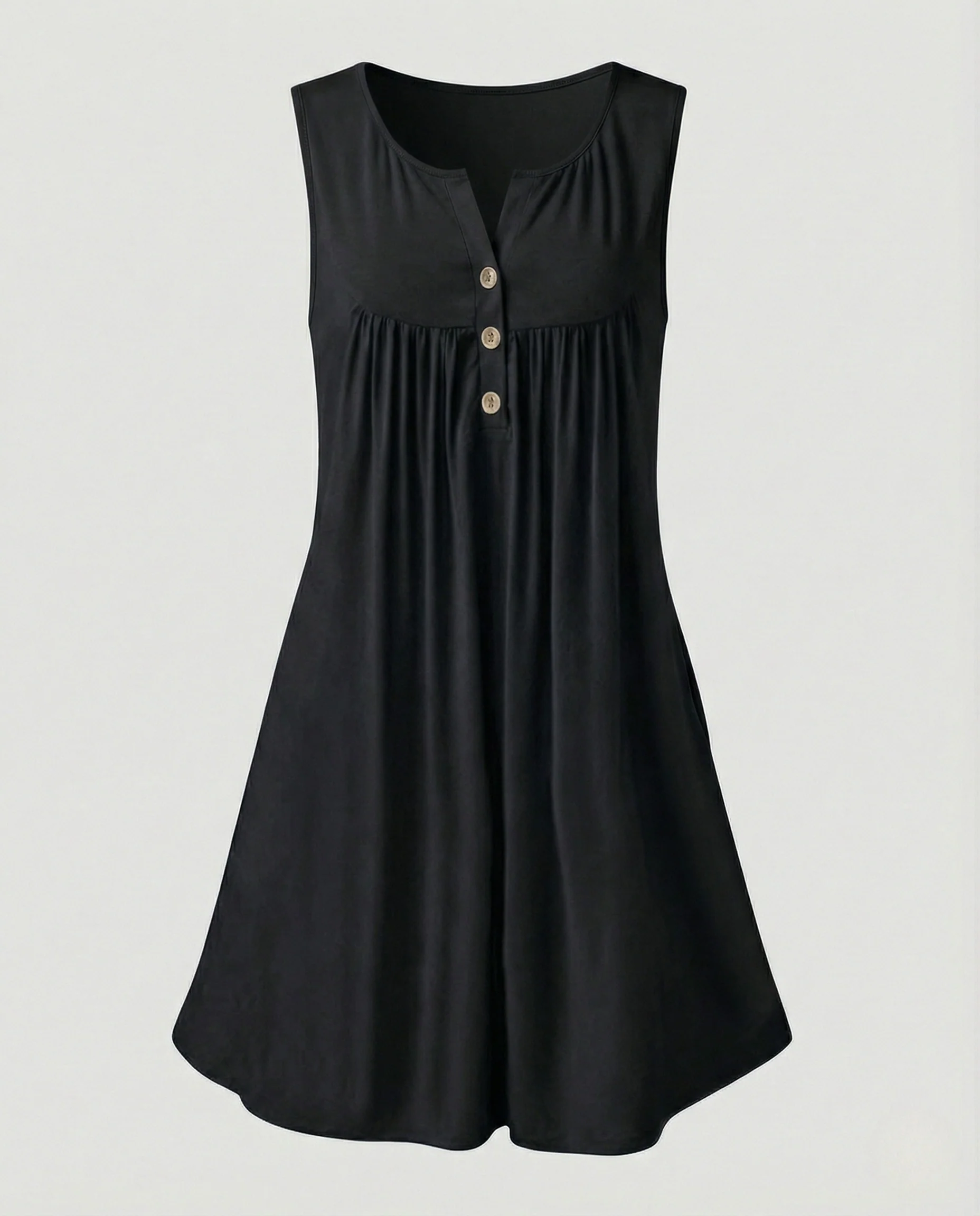 Damen Sommerkleid A-Linie ärmellos - Image 7