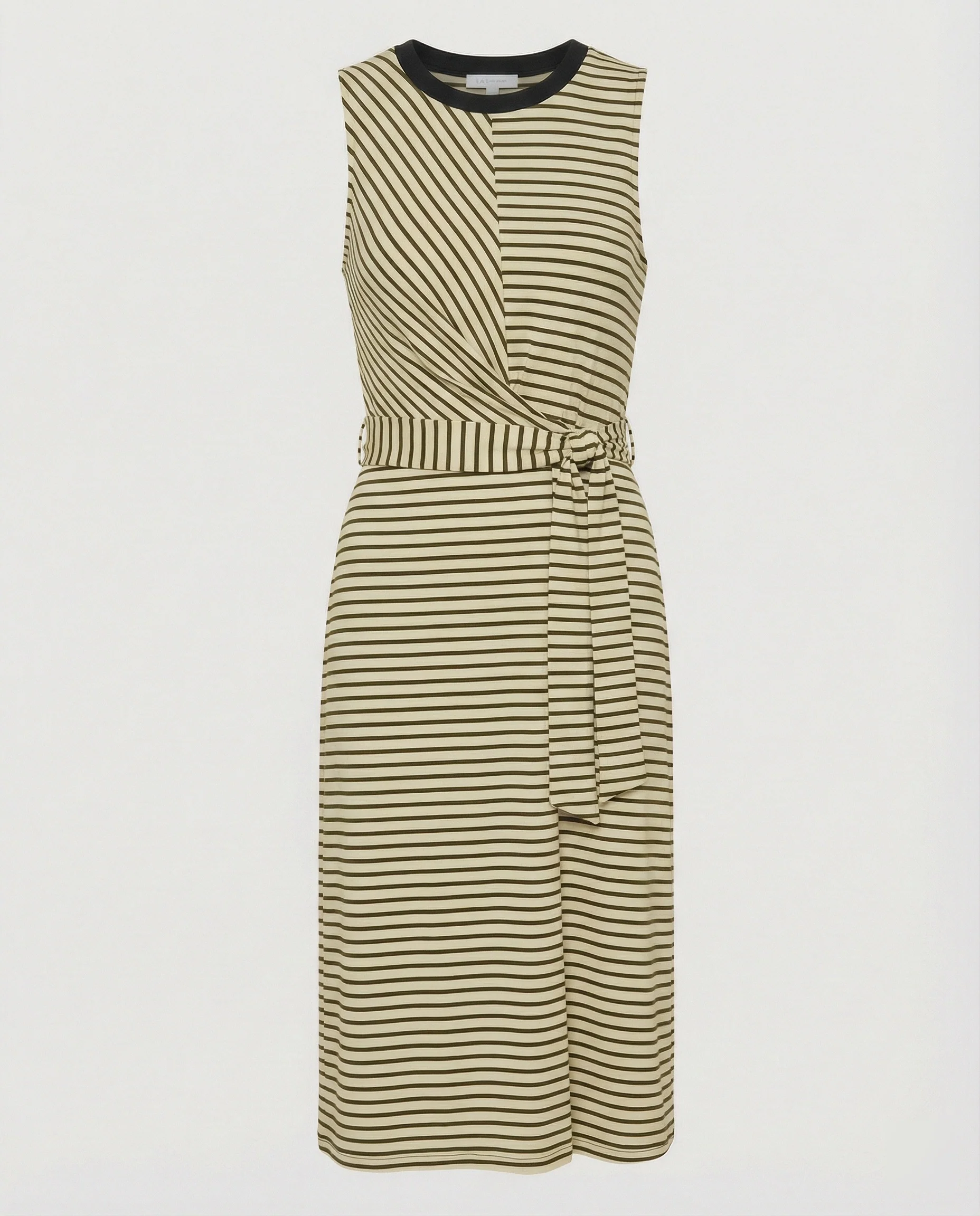Damen Midikleid Wickeloptik Jersey - Image 5