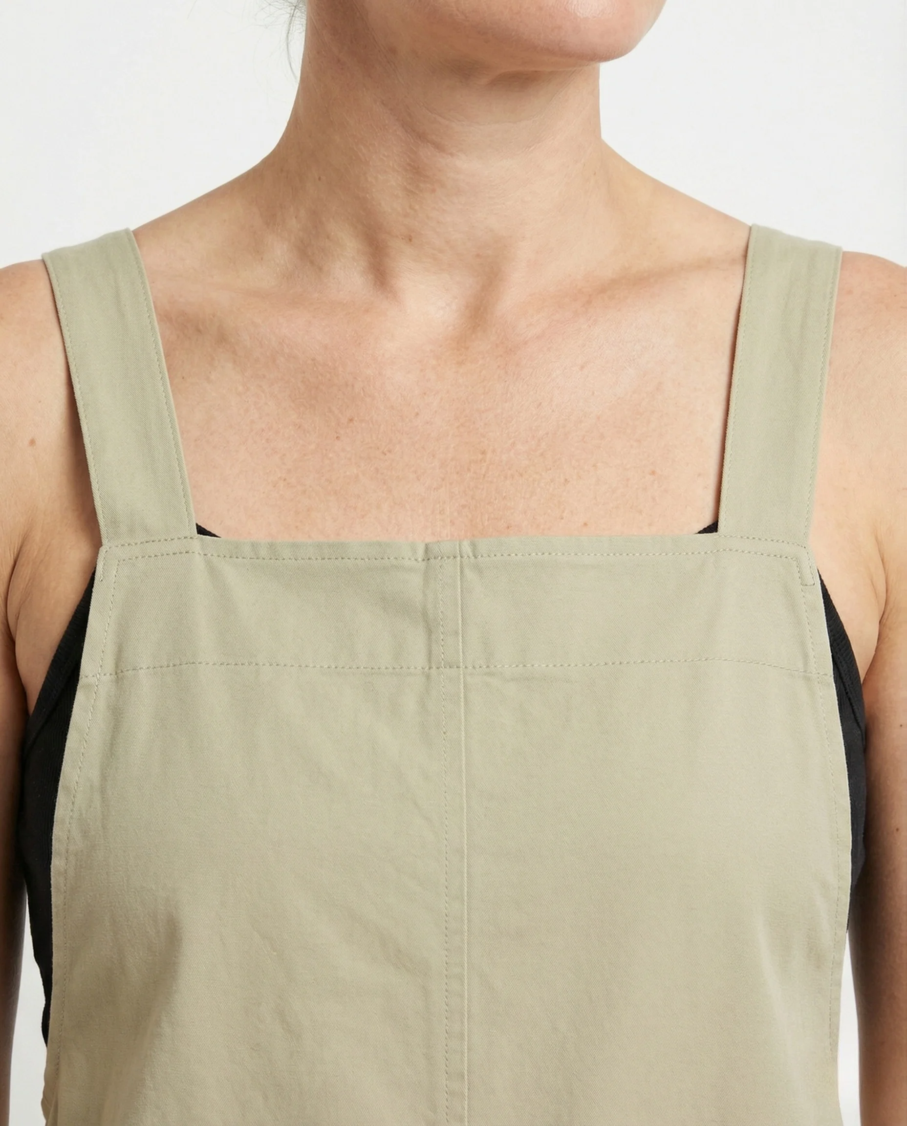 Damen Ärmelloses Maxi Kleid mit Seitentaschen - Image 3