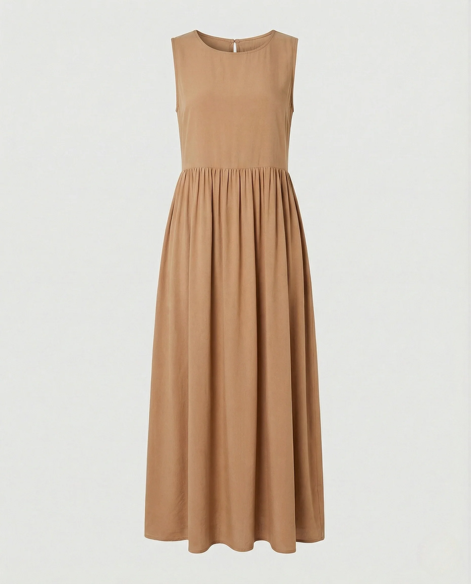 Damen Ärmelloses Maxikleid mit Schmetterlingsprint - Image 13