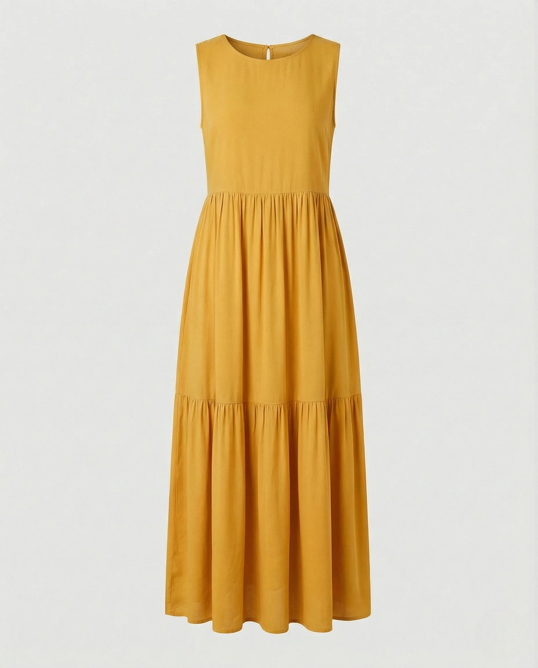 Damen Ärmelloses Maxikleid mit Schmetterlingsprint - Image 14