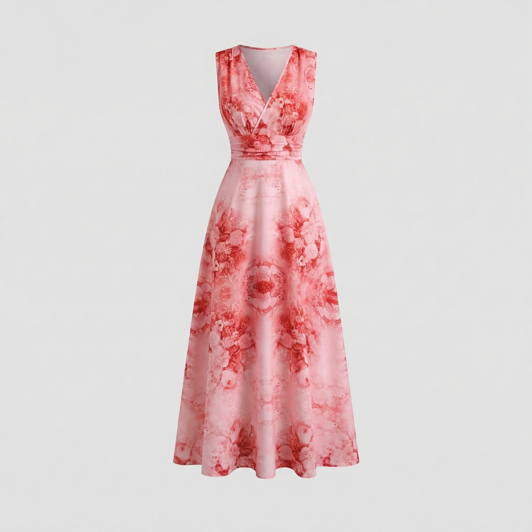 Damen Wickel Maxikleid mit Bustier - Image 5