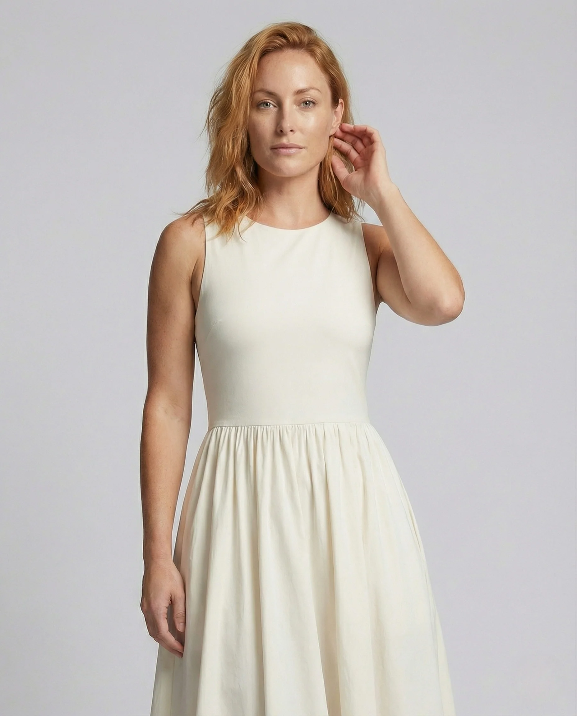Damen Sommer Maxikleid mit Jersey Oberteil - Image 2