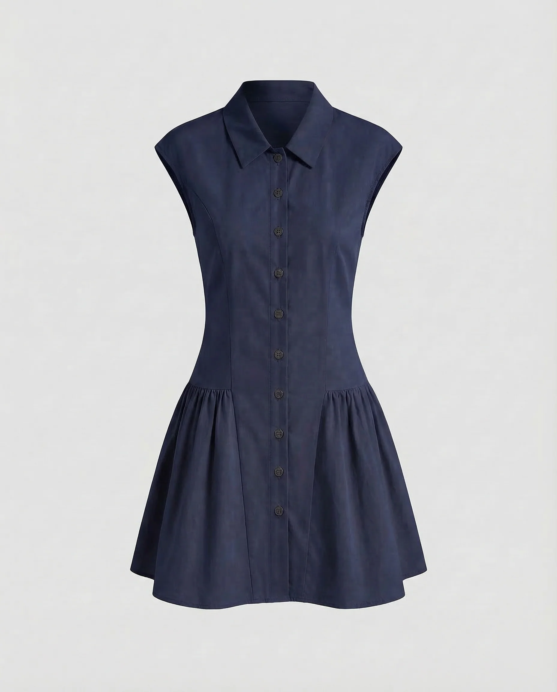 Damen Sommerkleid Hemdkragen - Image 6