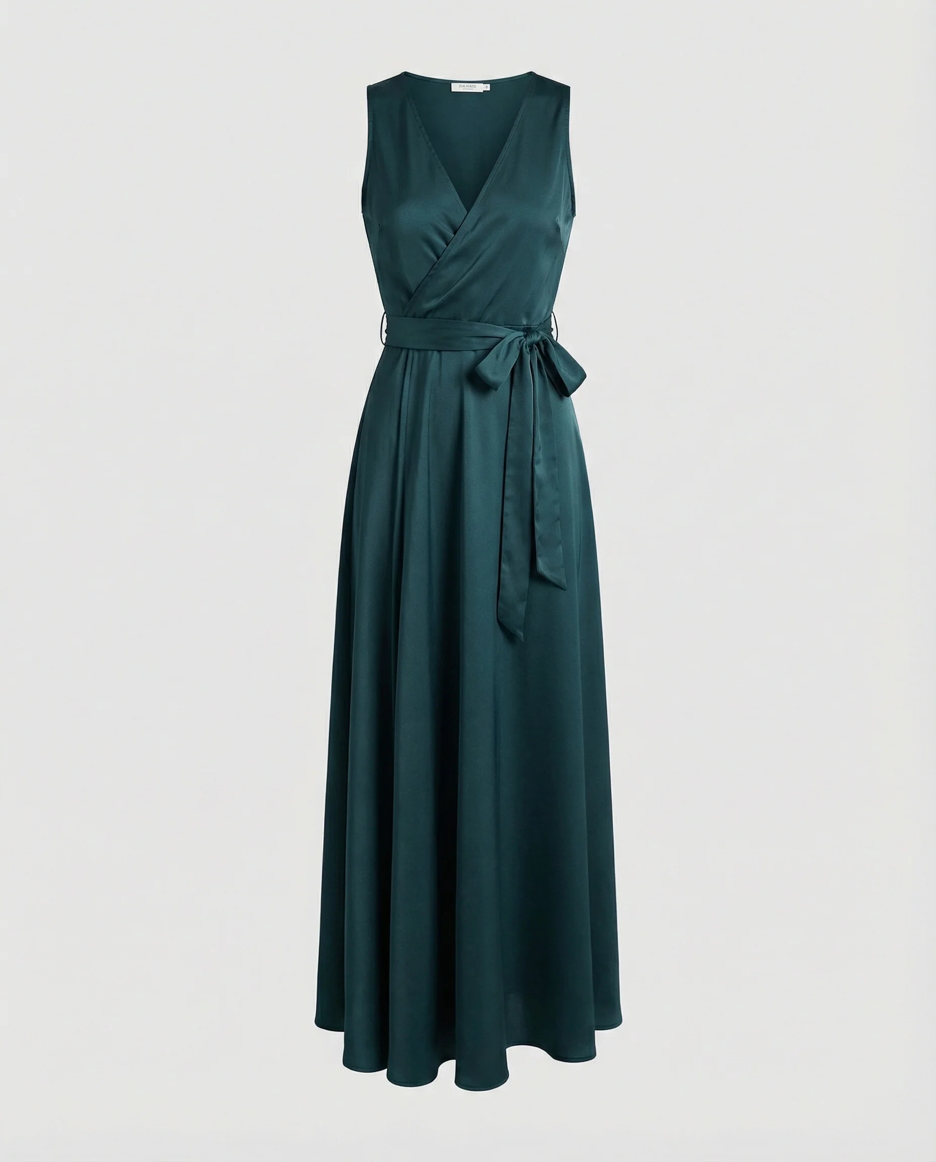 Damen Wickel Maxikleid mit Gürtel - Image 9
