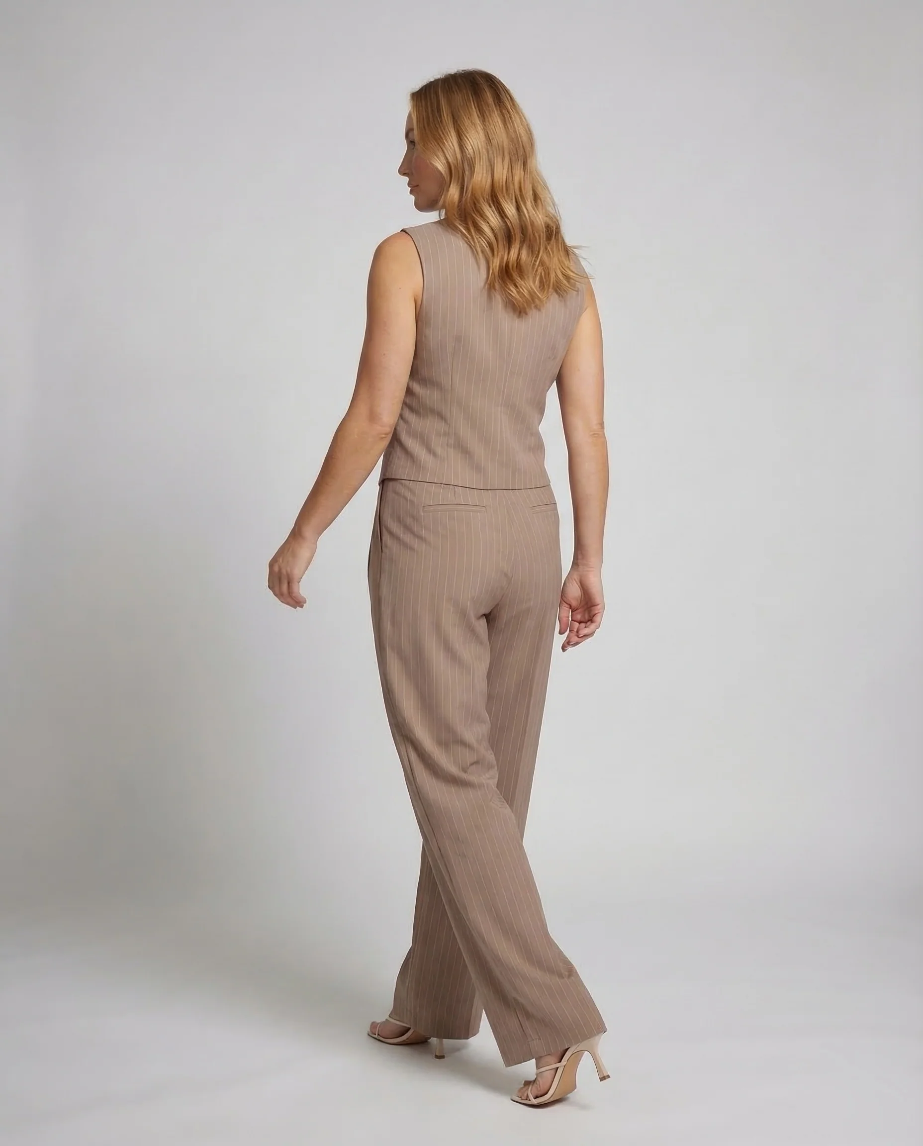 Damen Weste Palazzo Set - Image 2