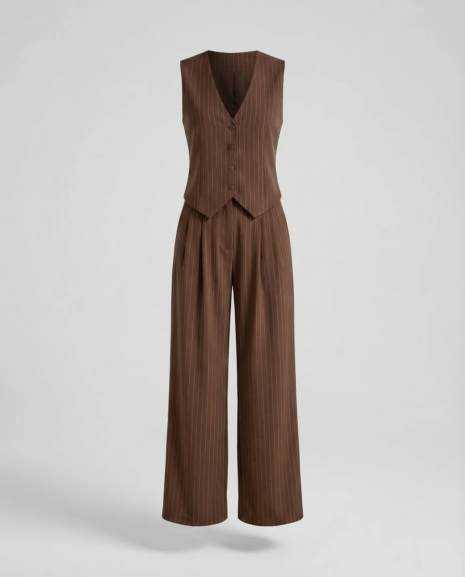 Damen Weste Palazzo Set - Image 5