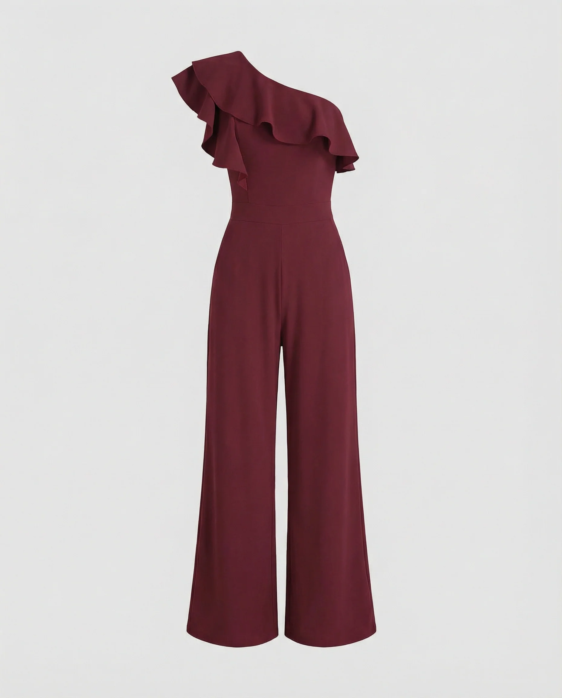 Jumpsuit elegant schulterfrei mit Volant - Image 6